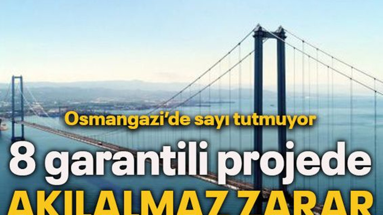 Osmangazi'de sayı tutmuyor...8 garantili projede akılalmaz zarar